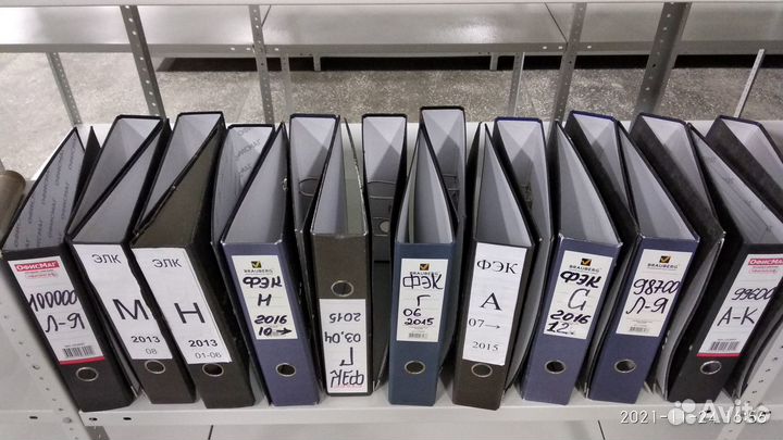 Папка-регистратор с арочным механизмом, 50 и 75 мм