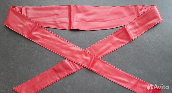 Пояс-кушак красный