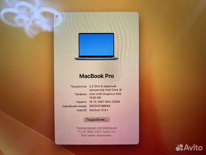 Apple MacBook Pro 16 2019 i9 1Tb