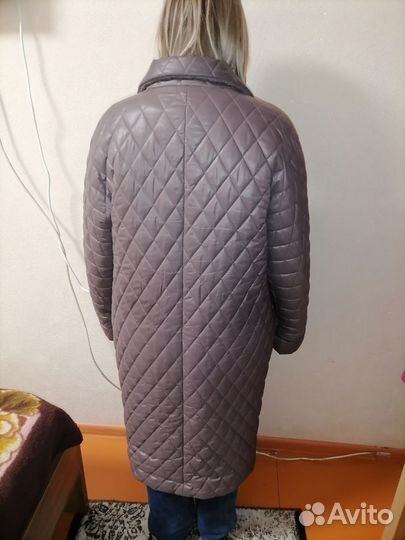 Стеганое пальто