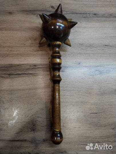 Деревянная сувенирная булава 44 см