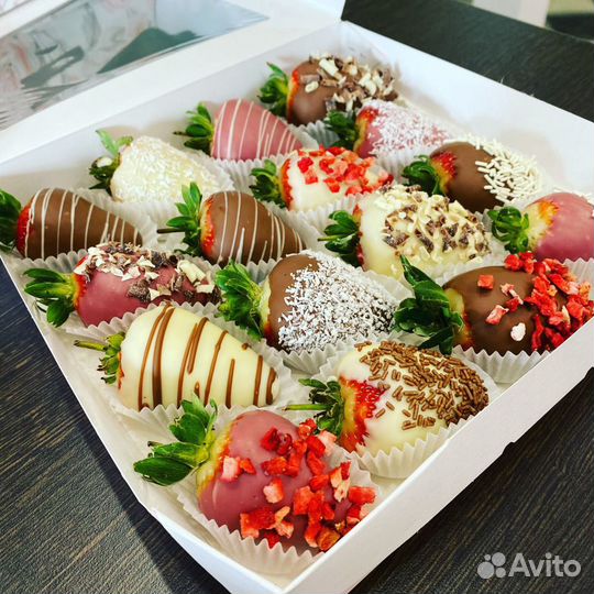 Клубника в шоколаде
