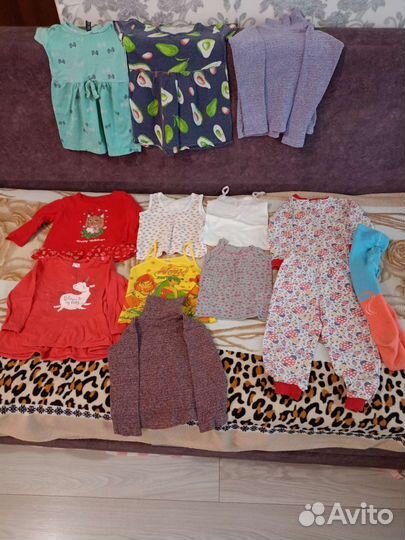 Вещи пакетом на девочку 86-92