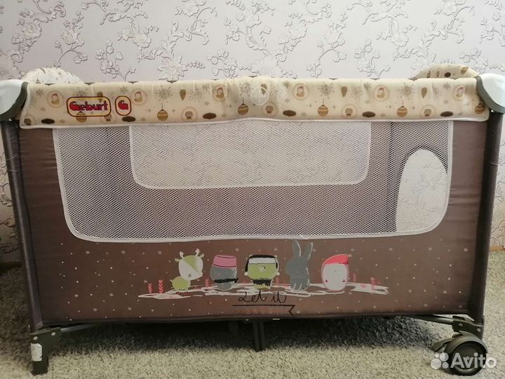 Детская кровать манеж