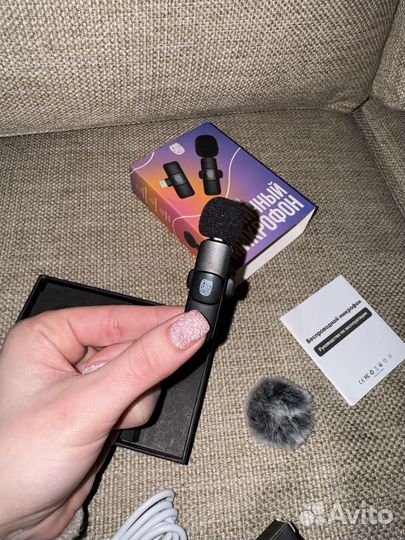 Беспроводной петличный микрофон для iPhone Gotsy