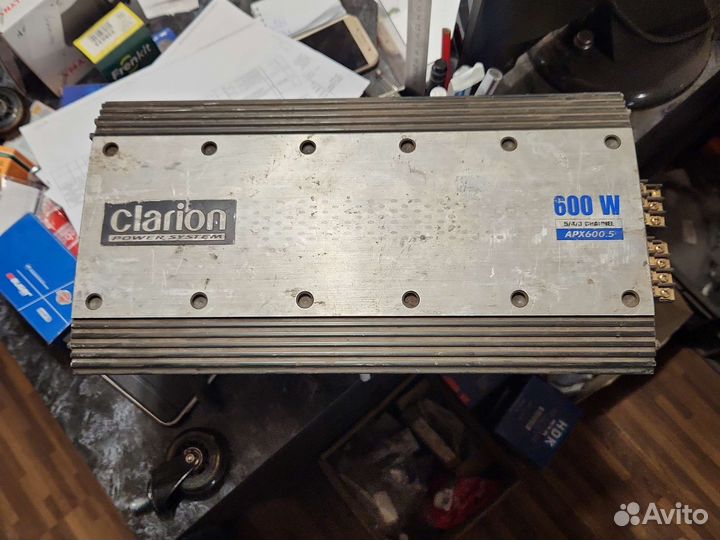 Автомобильный усилитель звука 4 канальный