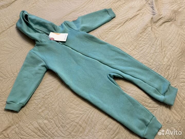 Комбинезон с начесом Lemive, новый, р.86