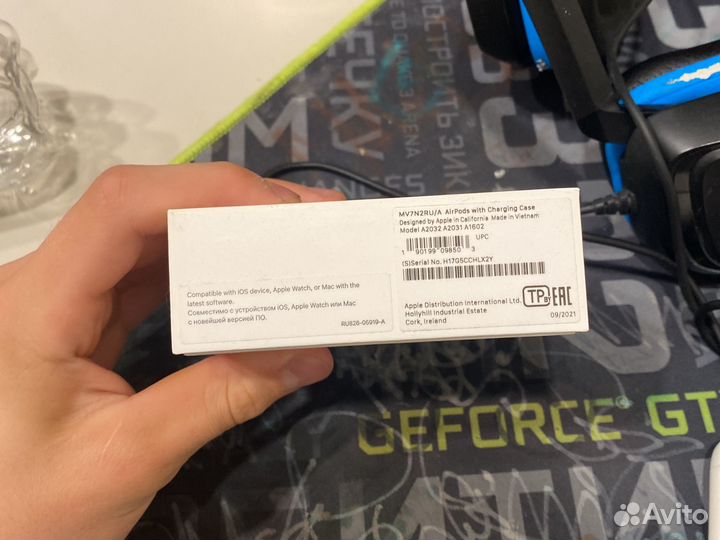 Наушники airpods 2