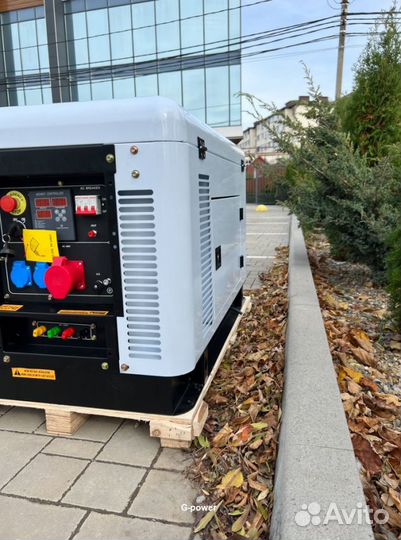 Дизельный генератор 13 kW G-power DG15000SE3 трехф