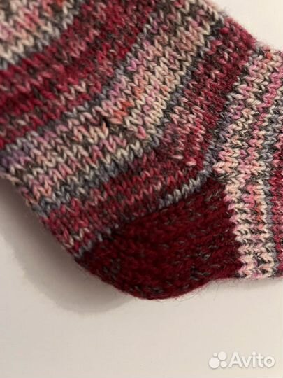 Носочки детские вязаные ручной работы теплые