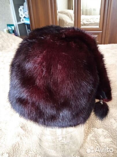 Шапка норковая женская