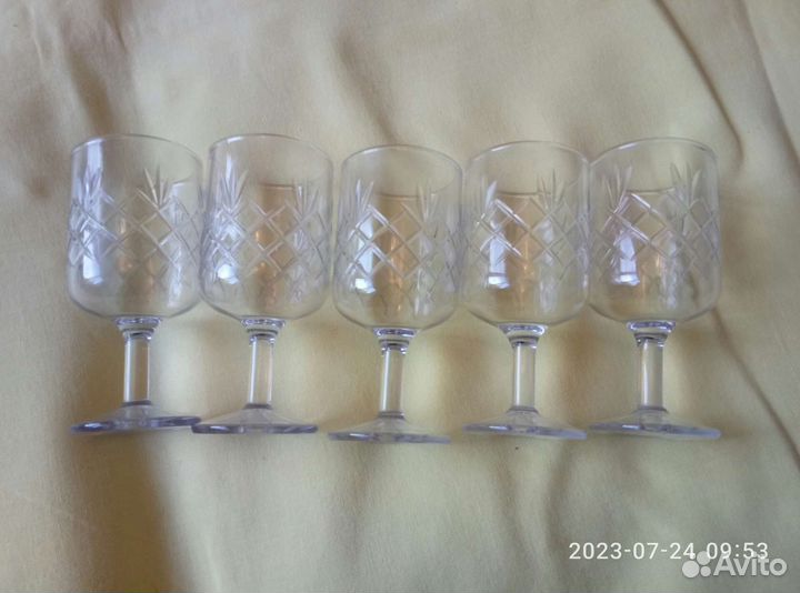 Рюмки хрустальные СССР