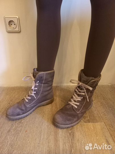 Полусапожки женские, германия, 36, теплые