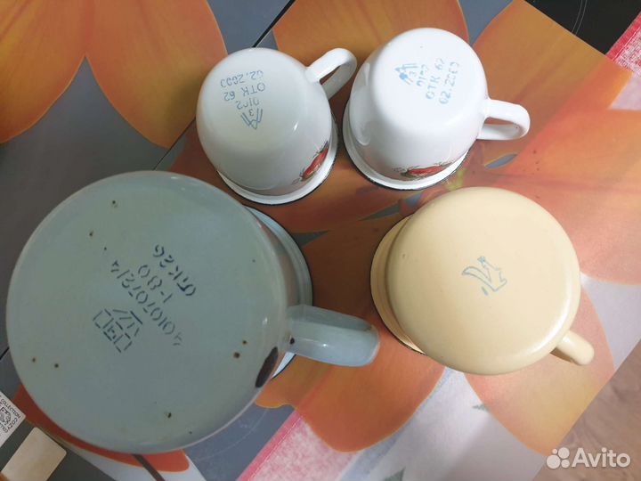 Эмалированная посуда СССР