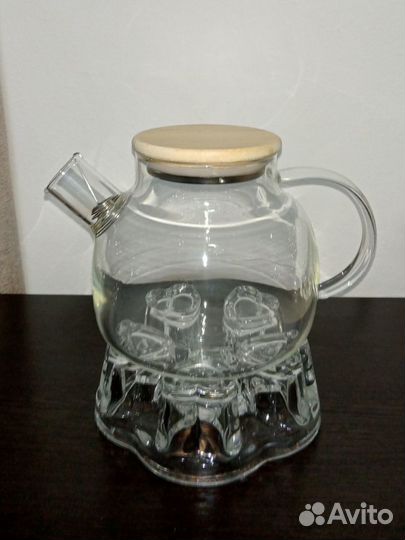 Чайник заварочный с подставкой для подогрева