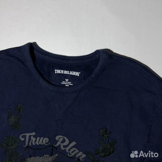 Свитшот True Religion Big Logo Dark Blue