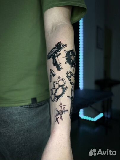 Татуировка любой сложности
