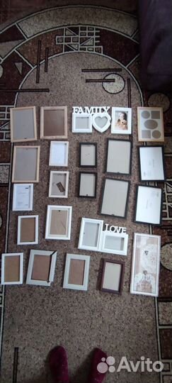 Рамка для фото 21 штука
