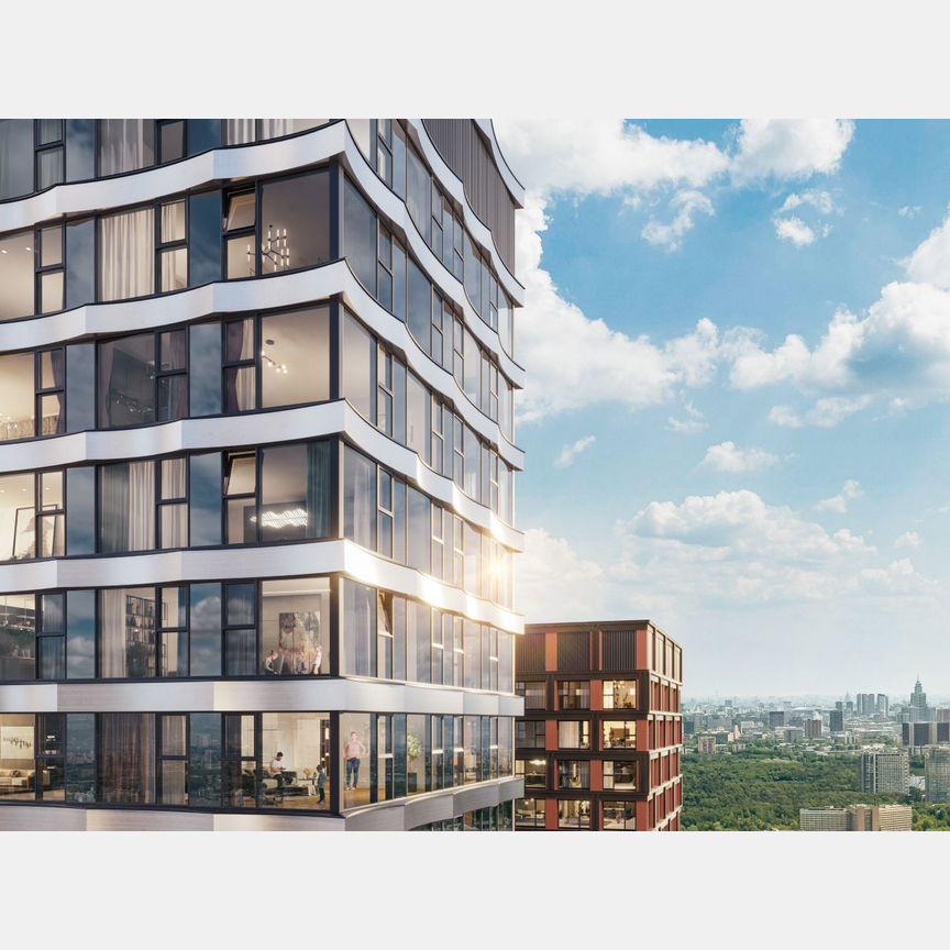 2-к. квартира, 61,9 м², 10/17 эт.