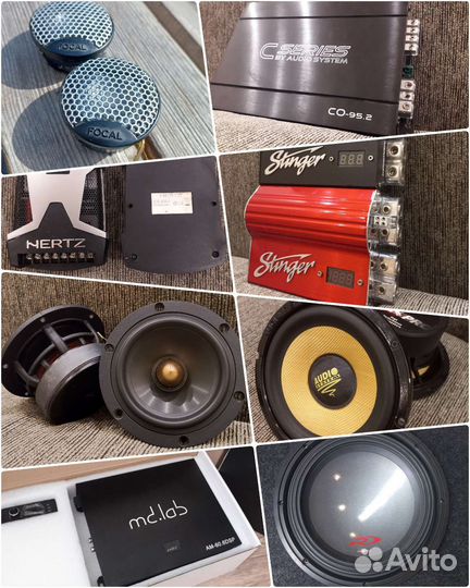 SQ Акустика динамики сабвуфер усилитель моноблок