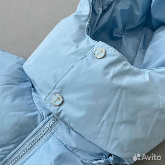 Пуховик Trapstar голубой