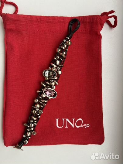 Uno de 50 браслет с камнями оригинал