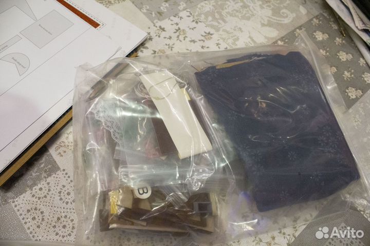 Румбокс конструктор в форме книги Аллея цветущей с