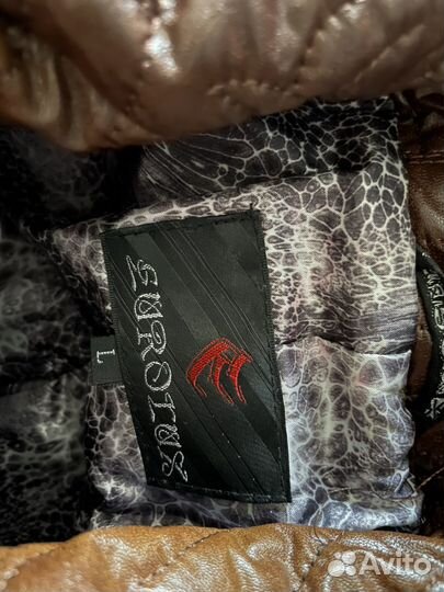 Кожаное пальто