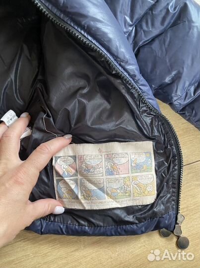 Moncler пуховик детский