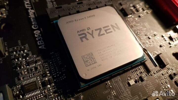 Материнская плата msi A320+ Проц AMD Ryzen 5 2400g
