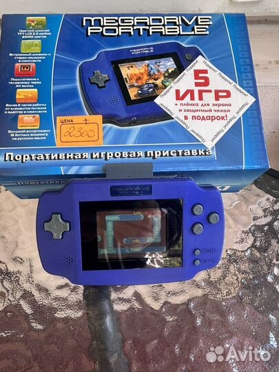 Портативная игровая приставка megadrive portable