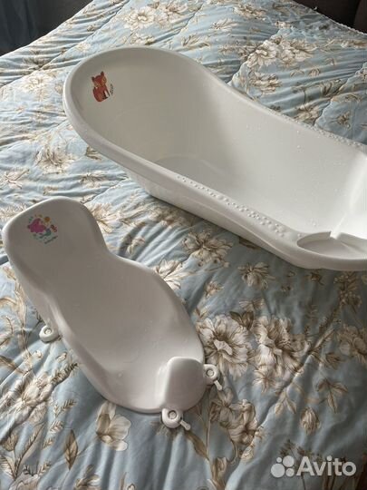 Детская ванна для купания с горкой