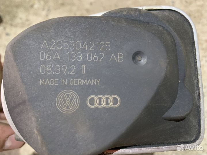 Дросельная заслонка skoda octavia a4