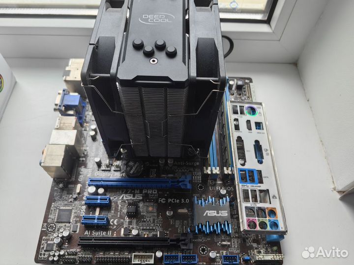 Сборка для пк i7 3770 + куллер+asus мп + 16 Gb озу