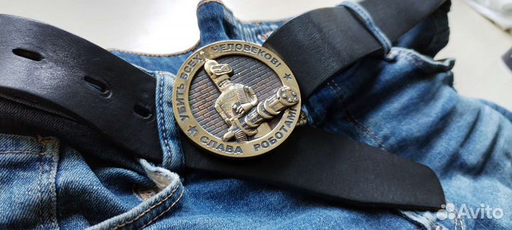 Угарная пряжка на ремень. Моя работа