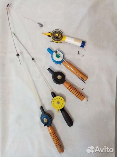 Удочки зимние оснащённые