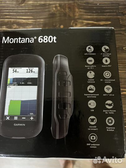 Навигатор garmin montana 680 t