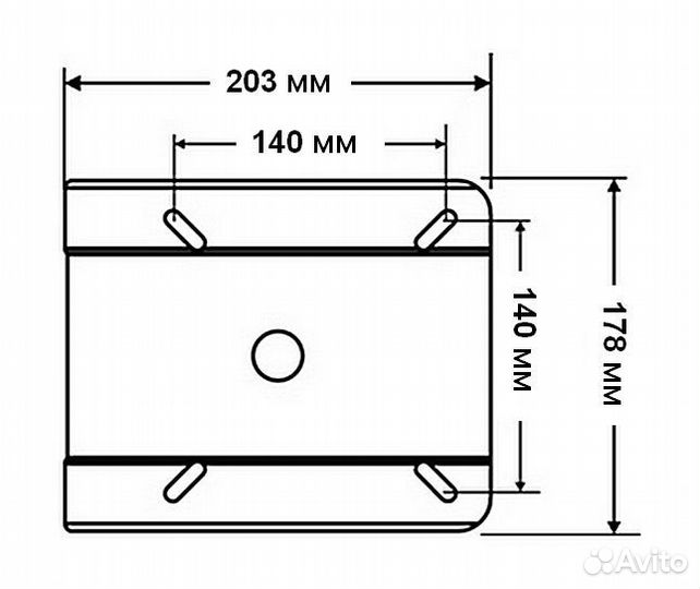 Стойка под сидение для лодки