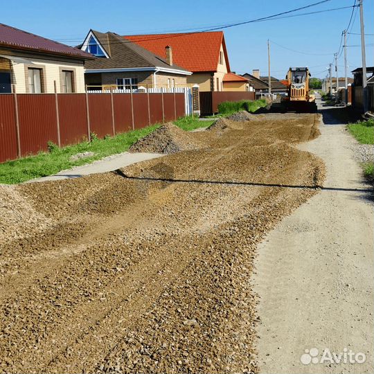 Щебень на парковку