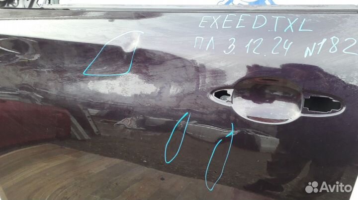 Дверь передняя левая №182 Exeed TXL 2022