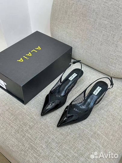Alaia туфли черные