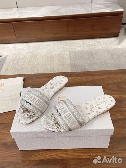Шлепки женские Dior премиум