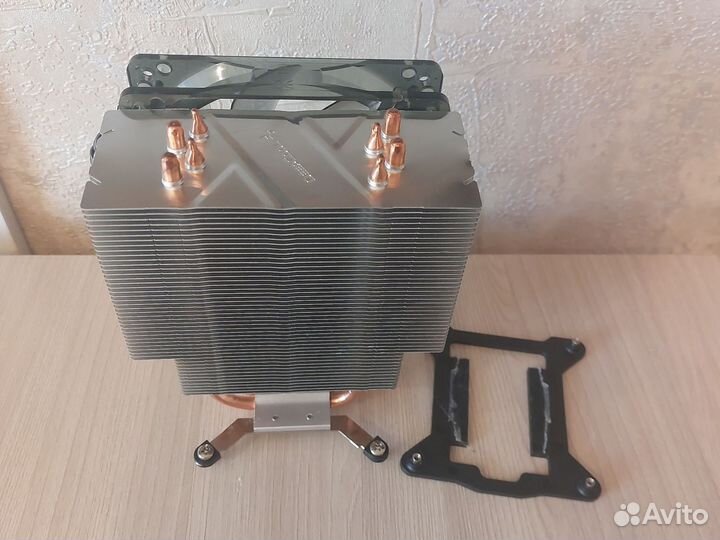 Кулер для процессора башня 4 медные трубки