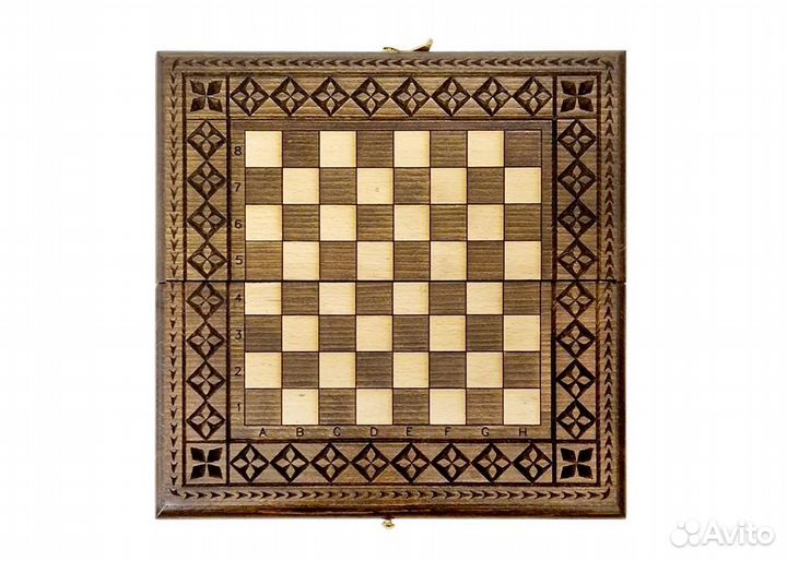 Шахматы + нарды резные 