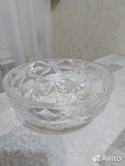 Ваза хрусталь