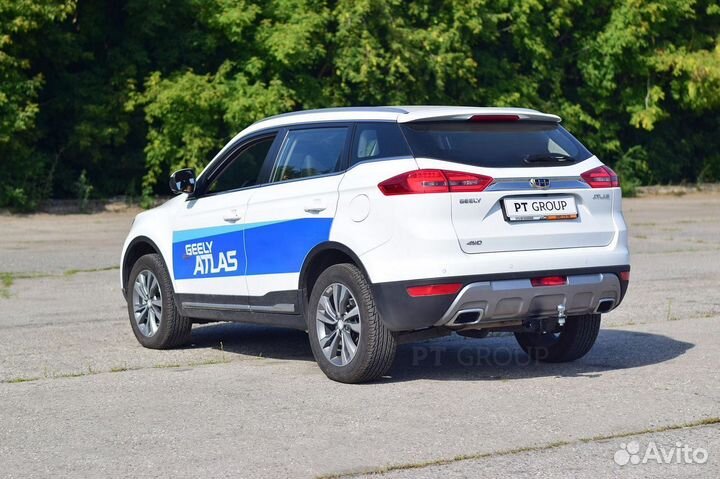 Тсу съемный квадрат geely Atlas 2018