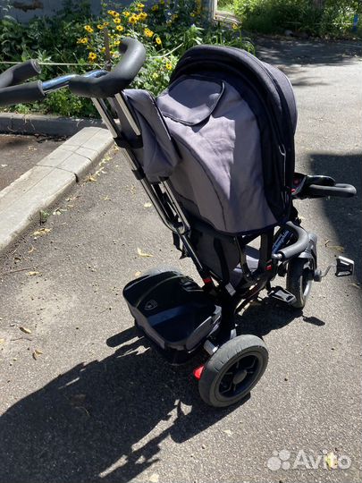 Детский велосипед с родительской ручкой