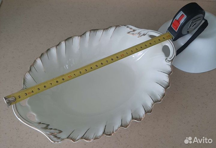 Ваза для фруктов и конфет Lefard новая (фарф.)