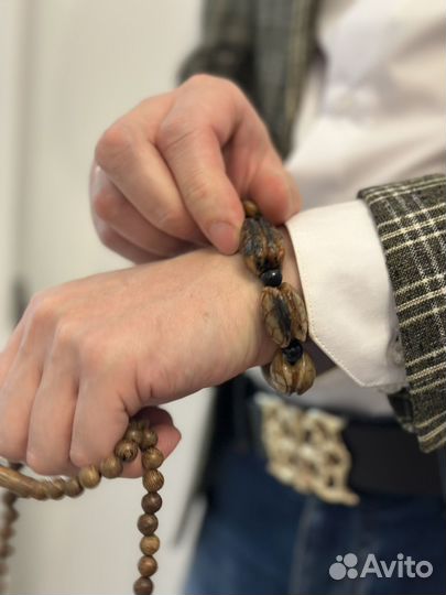 Браслет из Хотанского нефрита, #449