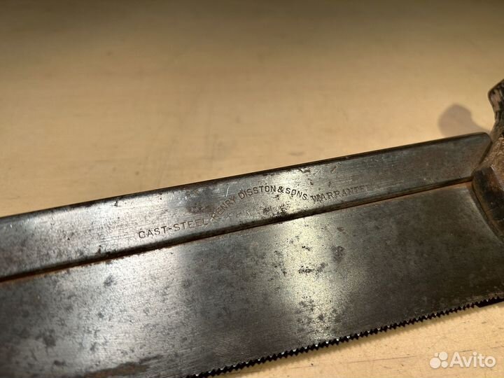 Старинная пила Disston USA